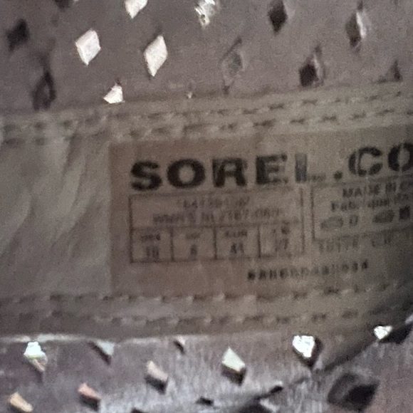 Sorel Major Pull-On Perforated Suede and Leather Boots size 10 - Picture 6 of 6